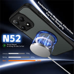 For Xiaomi 15T Case Rotating Magnetic Kickstand Frosted Matte PC + TPU Shockproof Phone Cover