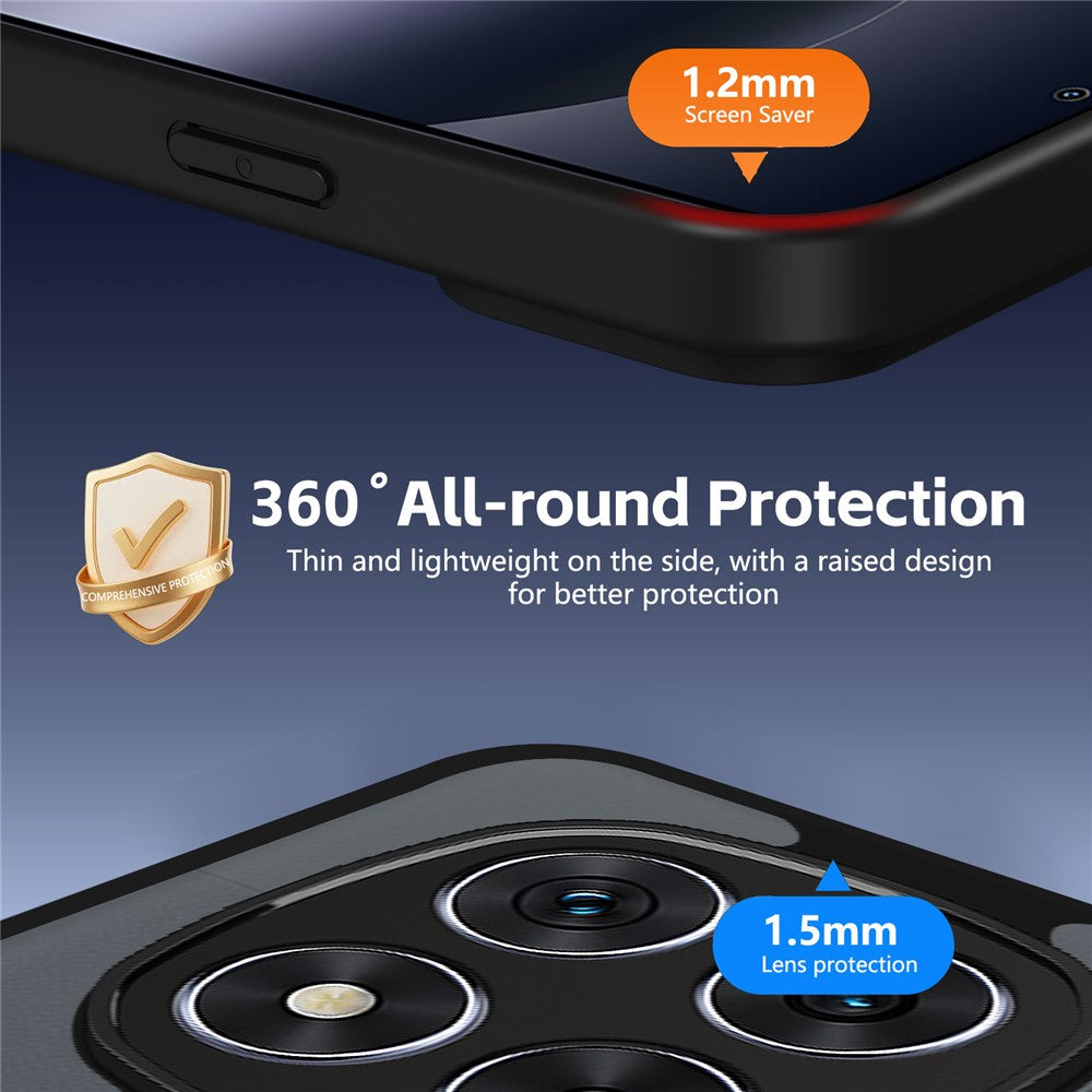 Phone Case For Xiaomi Redmi Note 14 Pro 4G / Note 14 Pro 5G / Poco X7 5G Rotating Magnetic Kickstand Frosted Matte PC + TPU Shockproof Cover