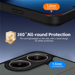 Xiaomi Redmi Turbo 4 5G / Poco X7 Pro 5G Skal Roterande Magnetiskt Stöd Frostat Matt PC + TPU Stötsäkert mobilskal