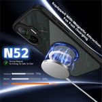 For Xiaomi Redmi Turbo 4 Pro 5G / Poco F7 5G Case Rotating Magnetic Kickstand Frosted Matte PC + TPU Shockproof Phone Cover