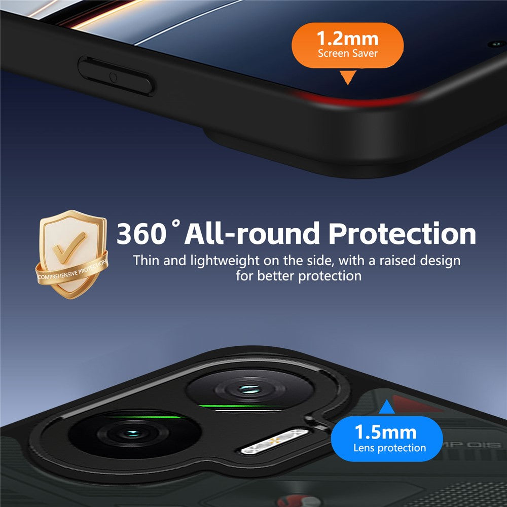 For Xiaomi Redmi Turbo 4 Pro 5G / Poco F7 5G Case Rotating Magnetic Kickstand Frosted Matte PC + TPU Shockproof Phone Cover