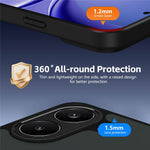 For Xiaomi Poco X8 Pro 5G / Redmi Turbo 5 5G Case Rotating Magnetic Kickstand Frosted Matte PC + TPU Shockproof Phone Cover