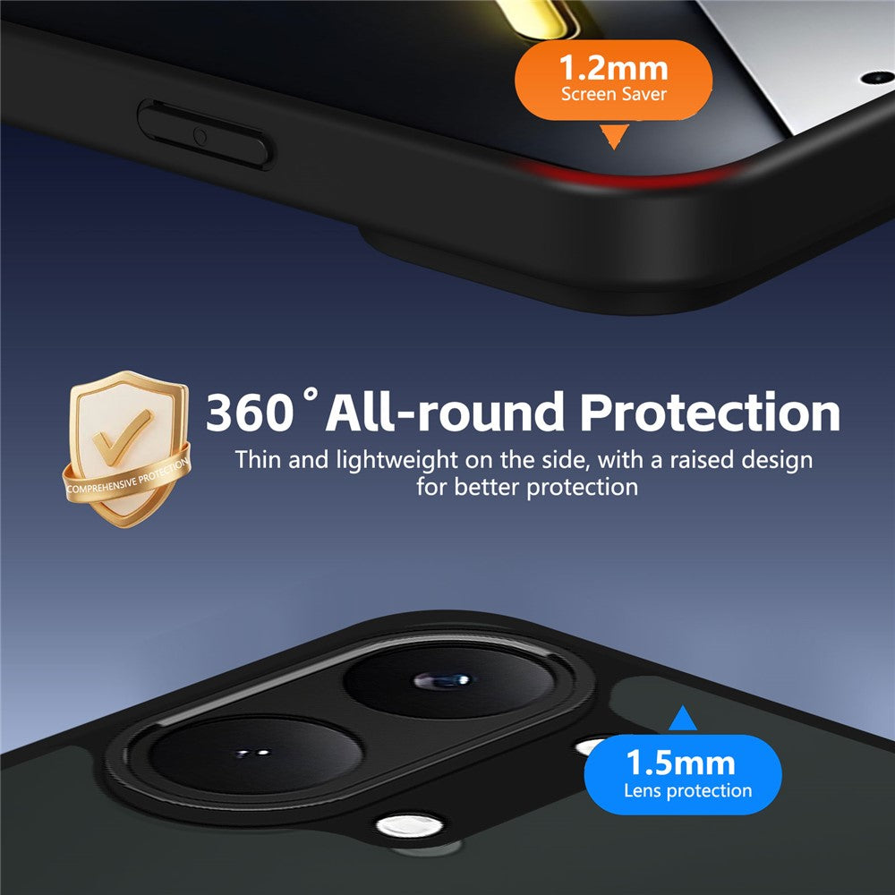 For Xiaomi Redmi Turbo 5 Max 5G / Poco X8 Pro Max 5G Case Rotating Magnetic Kickstand Frosted Matte PC + TPU Shockproof Phone Cover