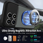For Xiaomi Redmi K90 5G / Poco F8 Pro 5G Case Rotating Magnetic Kickstand Frosted Matte PC + TPU Shockproof Phone Cover