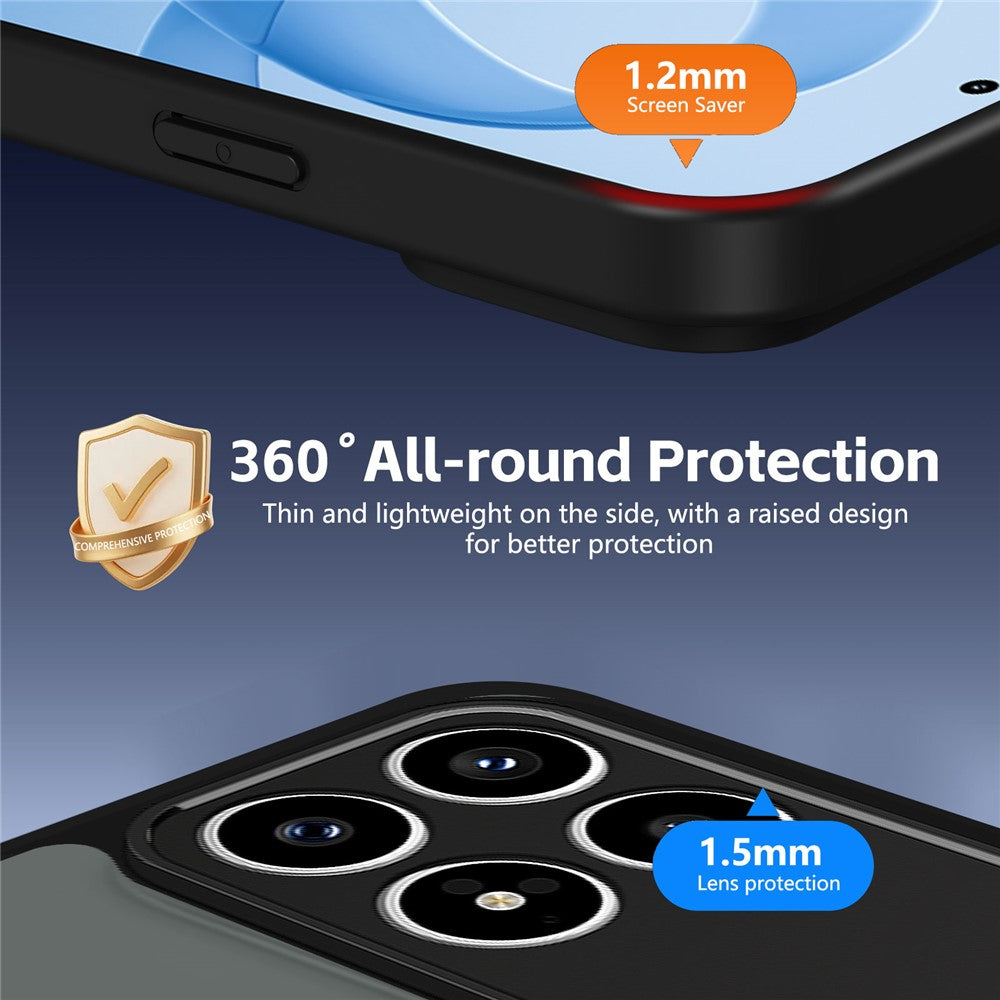 For Xiaomi Redmi K90 5G / Poco F8 Pro 5G Case Rotating Magnetic Kickstand Frosted Matte PC + TPU Shockproof Phone Cover
