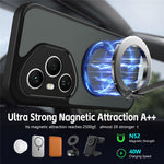 For Honor 400 Pro 5G (Global) Case Rotating Magnetic Kickstand Frosted Matte PC + TPU Shockproof Phone Cover