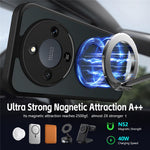 Phone Case For Honor X70 5G / X9d 5G / Magic8 Lite 5G Rotating Magnetic Kickstand Frosted Matte PC + TPU Shockproof Cover