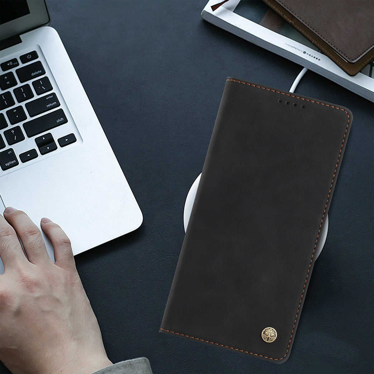 For Xiaomi Redmi Note 17 Pro 5G Case HX RFID Blocking Wallet Stand Leather Flip Phone Cover