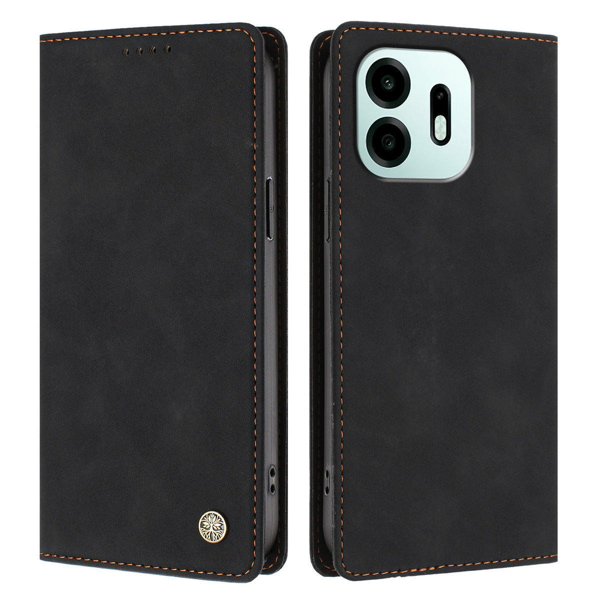 For OnePlus N6 4G Case HX RFID Blocking Wallet Stand Leather Flip Phone Cover