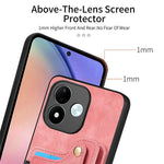 For Xiaomi Redmi Note 17 4G (Global) / Note 17 5G (Global) / Note 17 (India / China) 5G Retro PU Leather Case Phone Cover with RFID Blocking Card Holder / Ring Holder