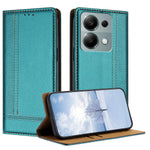 For Xiaomi Redmi 17 5G / Xiaomi Redmi 17 4G Case L-Shaped Grid Pattern Leather Stand Phone Cover with Card Slots