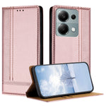 For Xiaomi Redmi 17 5G / Xiaomi Redmi 17 4G Case L-Shaped Grid Pattern Leather Stand Phone Cover with Card Slots