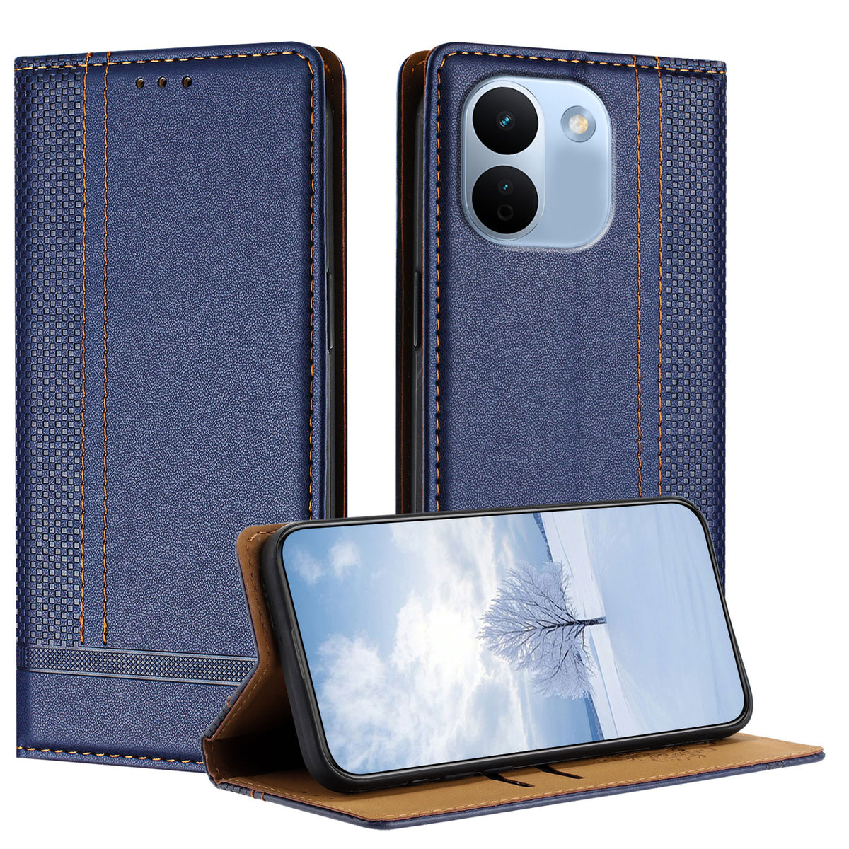 For Xiaomi Redmi Note 17 Pro Max 5G / Note 17 Pro+ 5G Case L-Shaped Grid Pattern Leather Stand Phone Cover with Card Slots