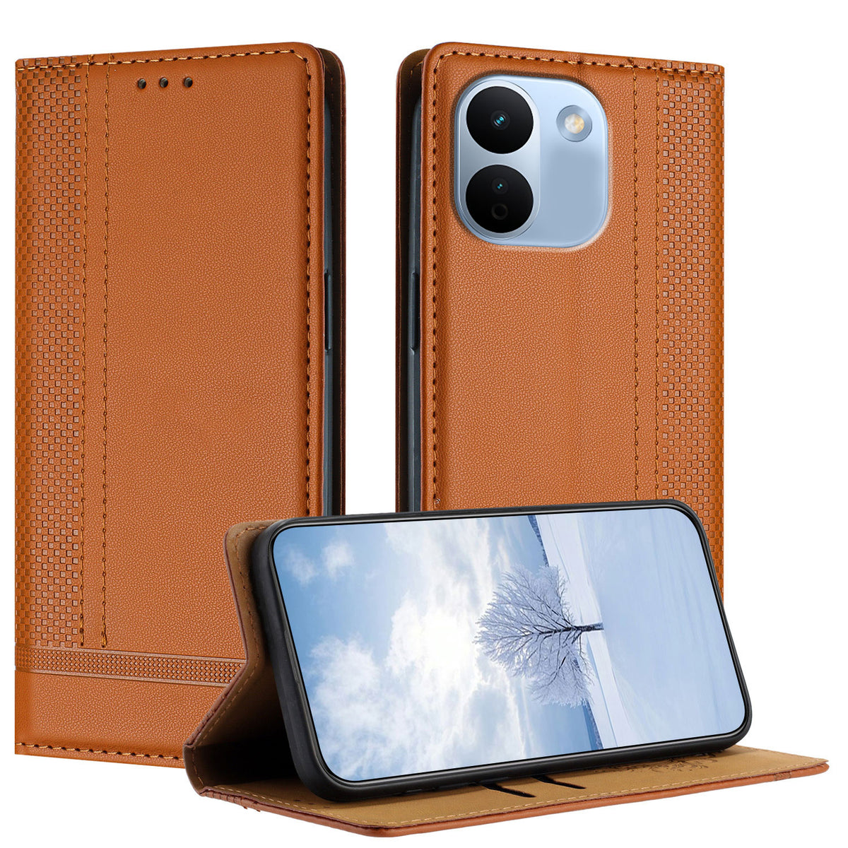 For Xiaomi Redmi Note 17 Pro Max 5G / Note 17 Pro+ 5G Case L-Shaped Grid Pattern Leather Stand Phone Cover with Card Slots