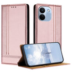 For Xiaomi Redmi Note 17 Pro Max 5G / Note 17 Pro+ 5G Case L-Shaped Grid Pattern Leather Stand Phone Cover with Card Slots