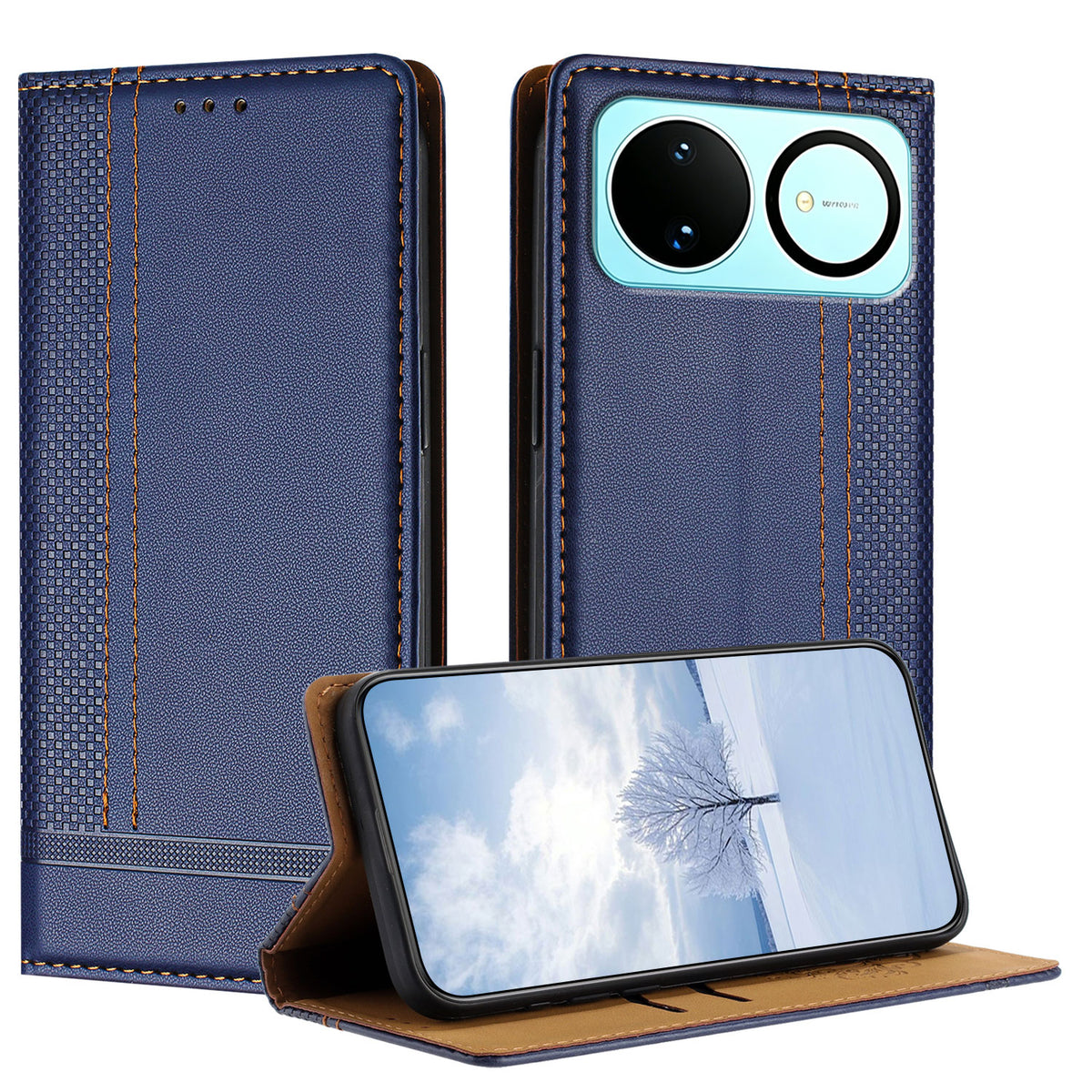 For Huawei nova 16 5G Case L-Shaped Grid Pattern Leather Stand Phone Cover with Card Slots