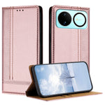 For Huawei nova 16 5G Case L-Shaped Grid Pattern Leather Stand Phone Cover with Card Slots