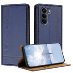 For OnePlus Turbo 6X 5G Case L-Shaped Grid Pattern Leather Stand Phone Cover with Card Slots