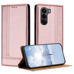 For OnePlus Turbo 6X 5G Case L-Shaped Grid Pattern Leather Stand Phone Cover with Card Slots