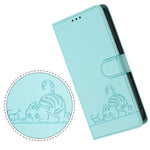 For Xiaomi Redmi A7 Pro 4G (171.56mm) / Xiaomi Redmi A7 Pro 5G / Xiaomi Poco C85x 5G / Xiaomi Poco C81 4G Case with Strap RFID Blocking Leather Wallet Phone Cover Cat Mouse Pattern