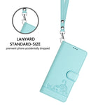 For Xiaomi Redmi A7 Pro 4G (171.56mm) / Xiaomi Redmi A7 Pro 5G / Xiaomi Poco C85x 5G / Xiaomi Poco C81 4G Case with Strap RFID Blocking Leather Wallet Phone Cover Cat Mouse Pattern