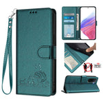 For Xiaomi Redmi A7 Pro 4G (171.56mm) / Xiaomi Redmi A7 Pro 5G / Xiaomi Poco C85x 5G / Xiaomi Poco C81 4G Case with Strap RFID Blocking Leather Wallet Phone Cover Cat Mouse Pattern