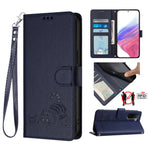 For Xiaomi Redmi A7 Pro 4G (171.56mm) / Xiaomi Redmi A7 Pro 5G / Xiaomi Poco C85x 5G / Xiaomi Poco C81 4G Case with Strap RFID Blocking Leather Wallet Phone Cover Cat Mouse Pattern