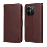 HAT PRINCE for Xiaomi Redmi Note 17 Pro Max 5G / Note 17 Pro+ 5G Wallet Case ENKAY  Calf Texture Leather Phone Stand Cover with Thick Adhesive Screen Film / Strap