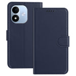 For Xiaomi Redmi Note 17 4G (Global) / Note 17 5G (Global) / Note 17 (India / China) 5G Leather Case Wallet Stand Solid Color Anti Drop Phone Cover