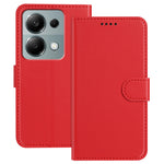 For Xiaomi Redmi 17 5G / Xiaomi Redmi 17 4G Leather Case Wallet Stand Solid Color Anti Drop Phone Cover