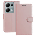 For Xiaomi Redmi 17 5G / Xiaomi Redmi 17 4G Leather Case Wallet Stand Solid Color Anti Drop Phone Cover