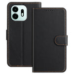 For OnePlus N6 4G Leather Case Wallet Stand Solid Color Anti Drop Phone Cover