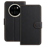 For Honor X80 Pro Max 5G Leather Case Wallet Stand Solid Color Anti Drop Phone Cover