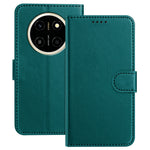 For Honor X80 Pro Max 5G Leather Case Wallet Stand Solid Color Anti Drop Phone Cover