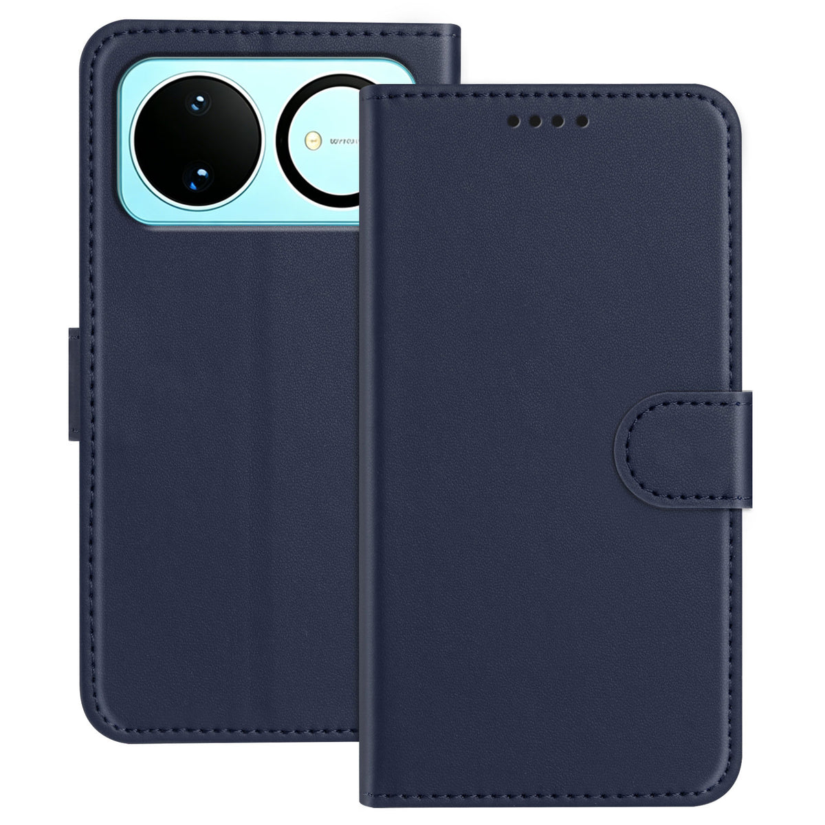 For Huawei nova 16 5G Leather Case Wallet Stand Solid Color Anti Drop Phone Cover