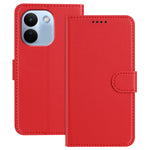 For Xiaomi Redmi Note 17 Pro Max 5G / Note 17 Pro+ 5G Leather Case Wallet Stand Solid Color Anti Drop Phone Cover