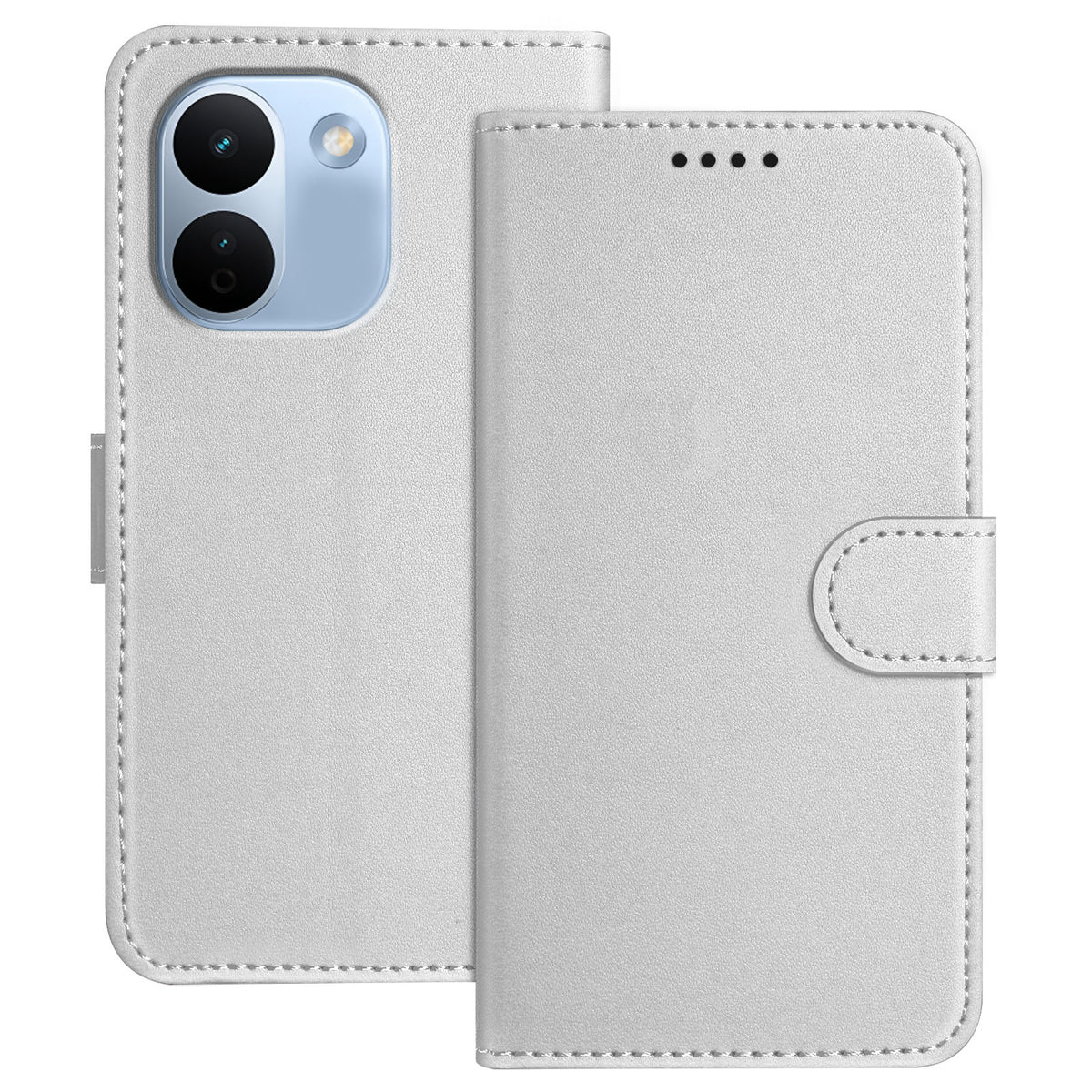 For Xiaomi Redmi Note 17 Pro Max 5G / Note 17 Pro+ 5G Leather Case Wallet Stand Solid Color Anti Drop Phone Cover