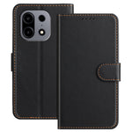For OnePlus Turbo 6X Pro 5G Leather Case Wallet Stand Solid Color Anti Drop Phone Cover