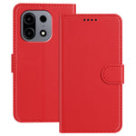 For OnePlus Turbo 6X Pro 5G Leather Case Wallet Stand Solid Color Anti Drop Phone Cover