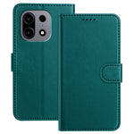 For OnePlus Turbo 6X Pro 5G Leather Case Wallet Stand Solid Color Anti Drop Phone Cover