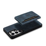 LC.IMEEKE L7 Series for Samsung Galaxy S25 Ultra Magnetic Case Leather + TPU Phone Cover with Detachable Card Holder