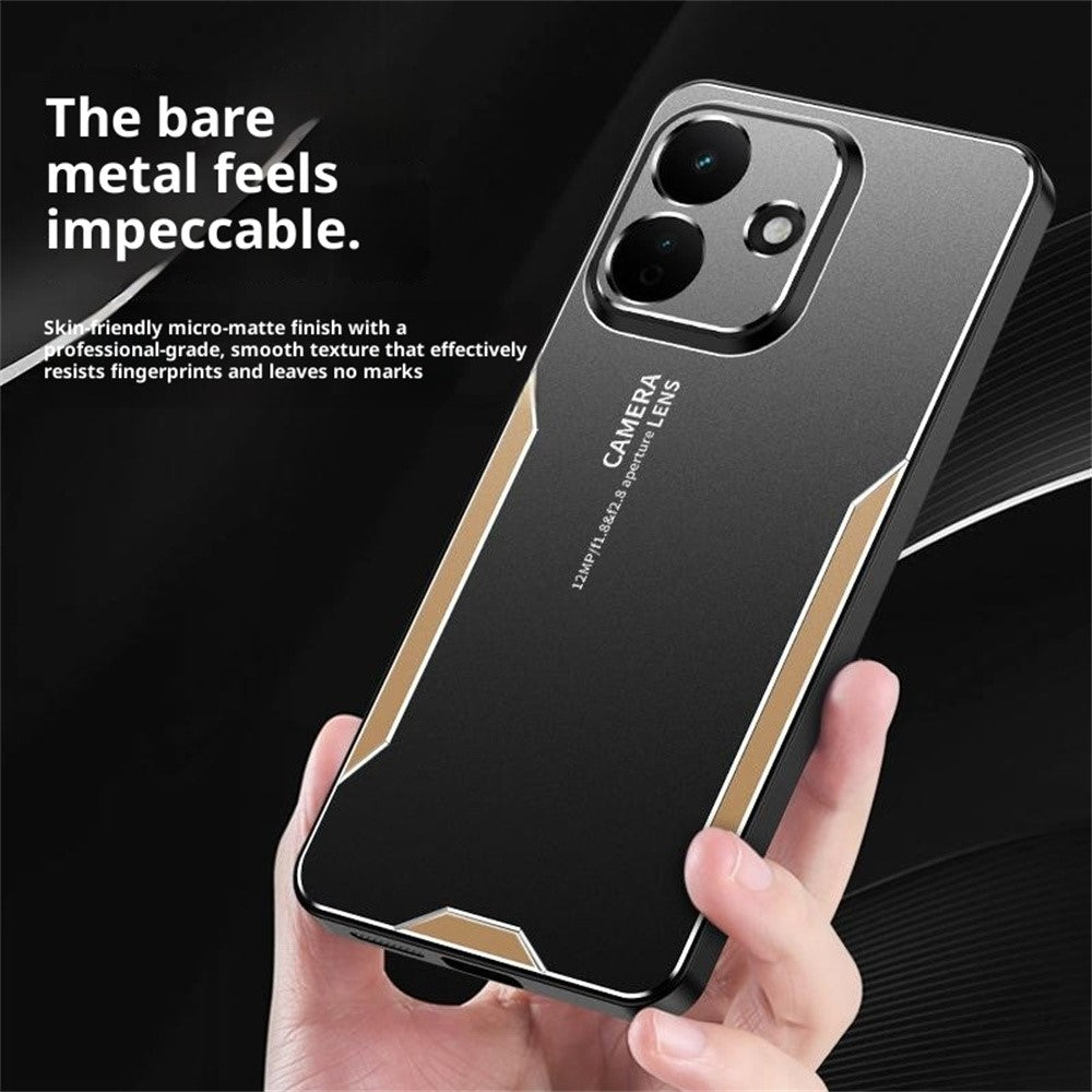 For Xiaomi Redmi Note 17 4G (Global) / Note 17 5G (Global) / Note 17 (India / China) 5G Phone Case Aluminium Alloy TPU PC Back Cover