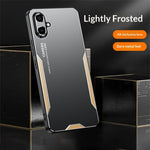 For Samsung Galaxy A08 5G  /  Galaxy A08 4G Phone Case Aluminium Alloy TPU PC Back Cover