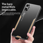 For Samsung Galaxy A08 5G  /  Galaxy A08 4G Phone Case Aluminium Alloy TPU PC Back Cover