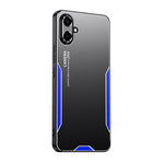 For Samsung Galaxy A08 5G  /  Galaxy A08 4G Phone Case Aluminium Alloy TPU PC Back Cover