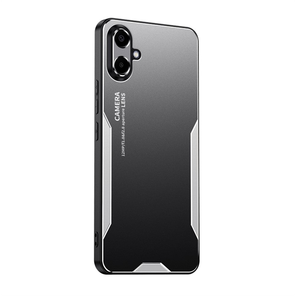 For Samsung Galaxy A08 5G  /  Galaxy A08 4G Phone Case Aluminium Alloy TPU PC Back Cover