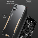 For Samsung Galaxy A07 5G Phone Case Aluminum Alloy TPU PC Back Cover