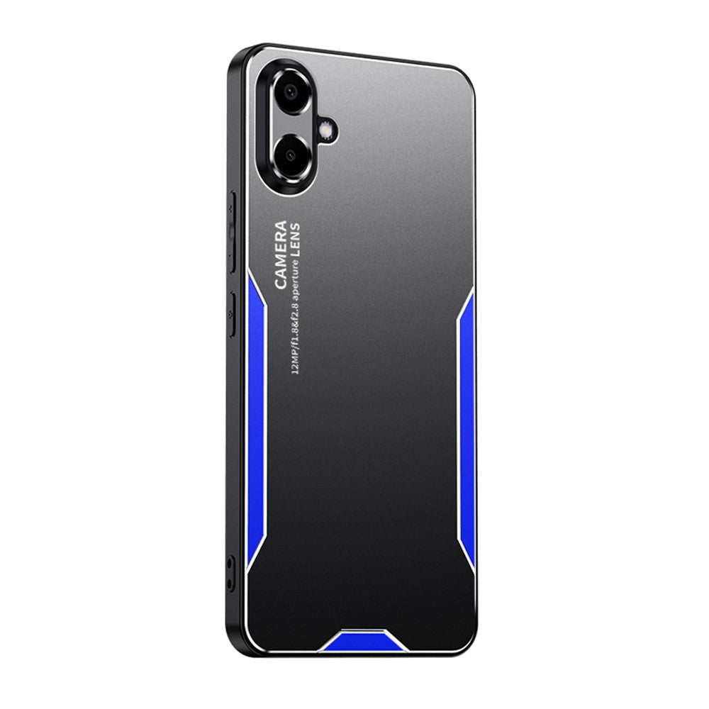 For Samsung Galaxy A07 5G Phone Case Aluminum Alloy TPU PC Back Cover