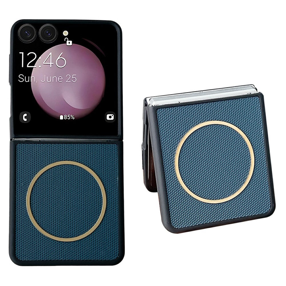 Til Samsung Galaxy Z Flip7 FE 5G / Flip6 5G Magnetisk Etui Diamantmønster PC + TPU 2 i 1 Telefoncover