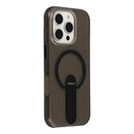 Til iPhone 16 Pro Max Magnetisk Cover Foldbart Støtteben PC + TPU Stødabsorberende Anti-skrid Telefoncover
